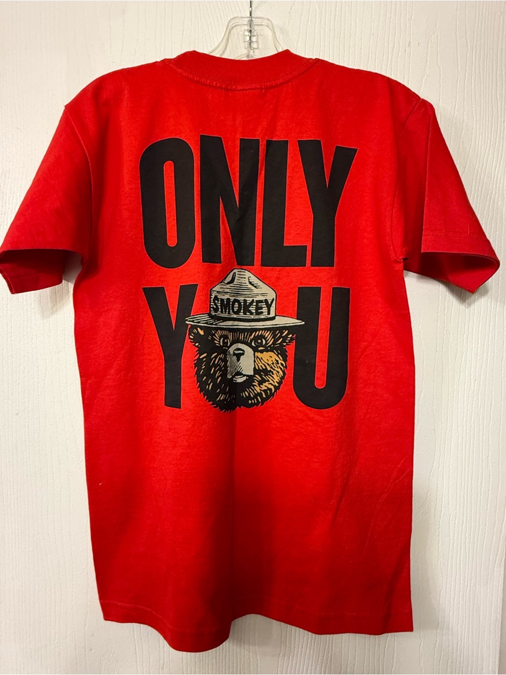 Smokey Bear 'Only You' S adult T-Shirt